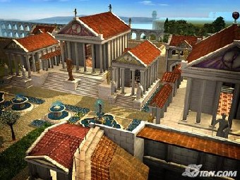 Roma em um jogo virtual. Fonte: Computer Game.
