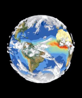 A atmosfera equilibra a temperatura do planeta